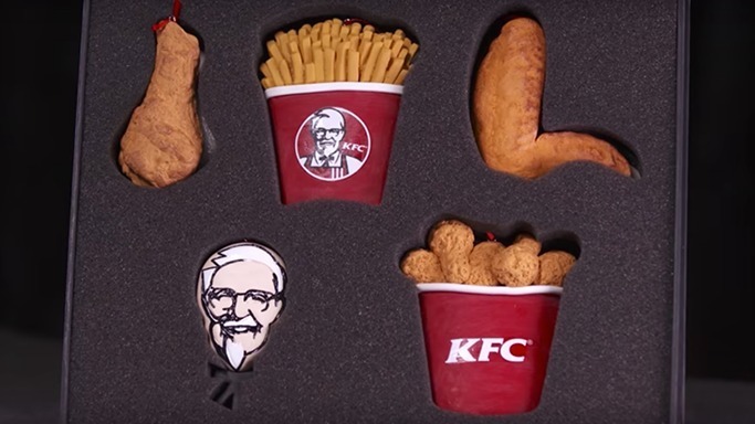 KFC Christmas Decorations