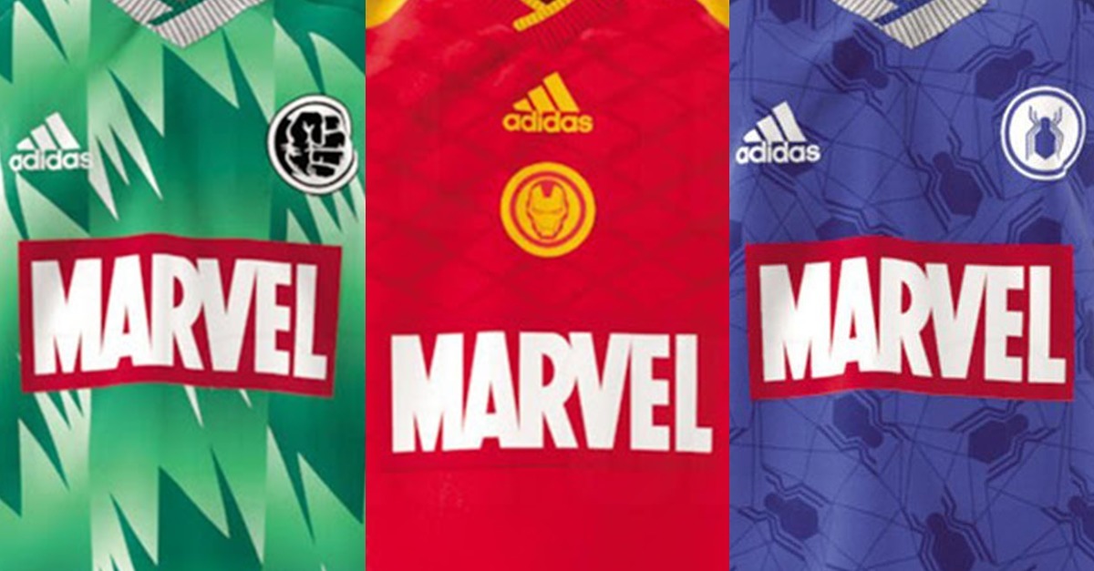 Marvel And Adidas Team Up To Special Football Kits