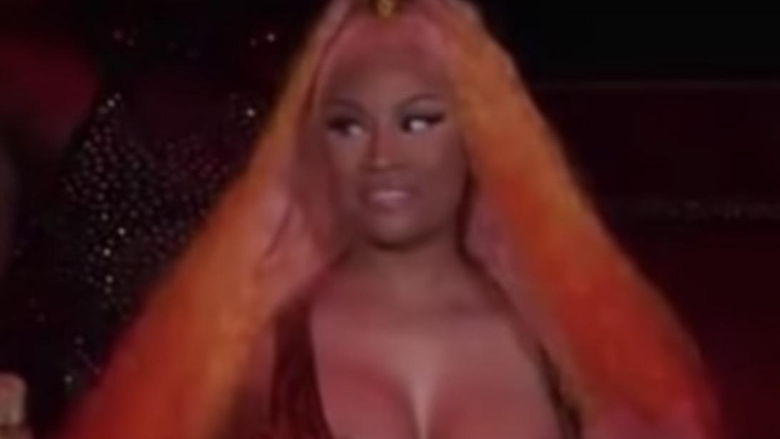 Nicki Minaj Hit By Embarrassing Wardrobe Malfunction As Her Breasts Are  Revealed In The Middle Of A Concert