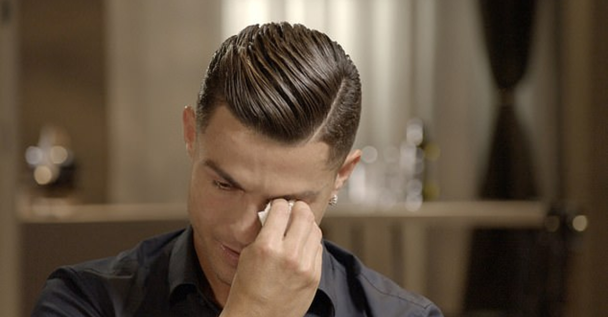 Cristiano Ronaldo Broke Into Tears When Talking About His Father In An