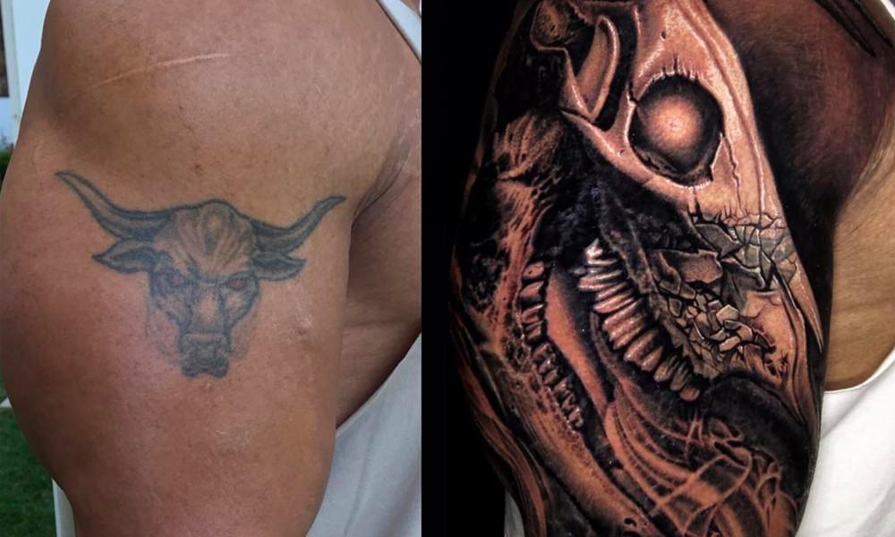 5. The Rock's Samoan heritage reflected in his shoulder tattoo - wide 1