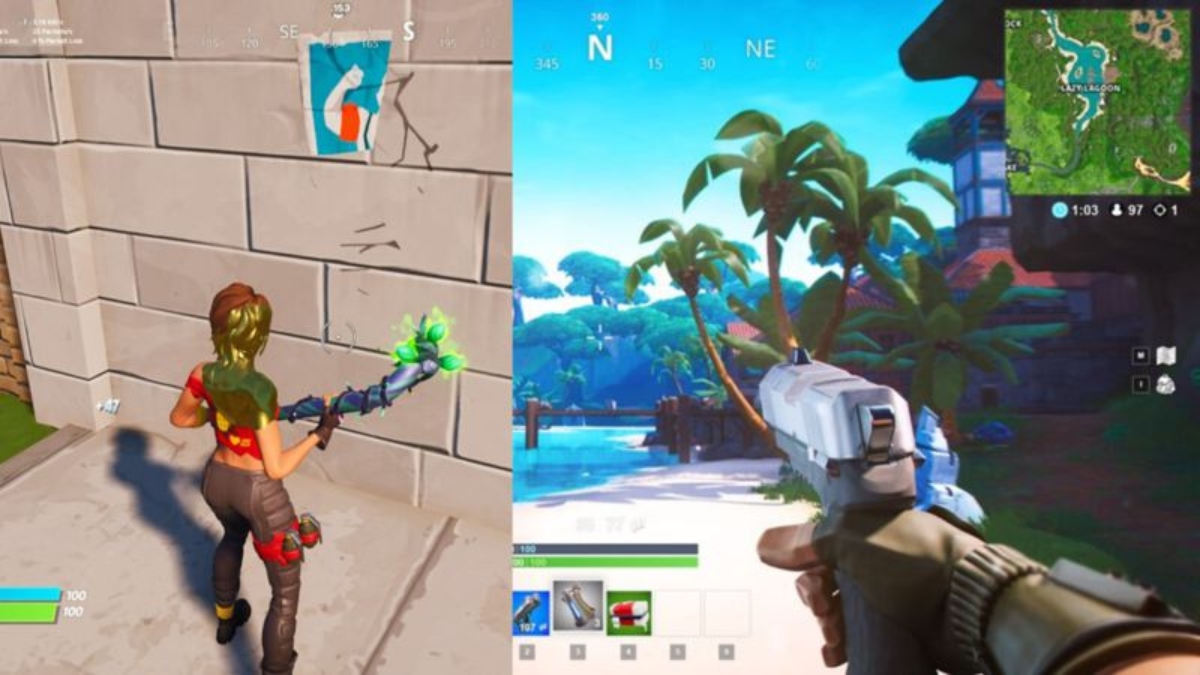 Fortnite First Person Camera First Person View Was Discovered In Fortnite After The Game Glitched